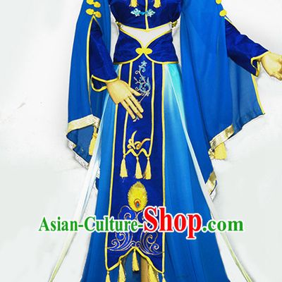 Chinese High Quality Cosplay Fairy Princess Goddness Costume Cosplay Costumes Complete Set for Women Girls Children Adults