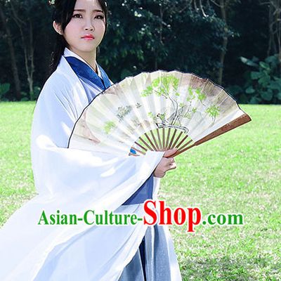 Asian Traditional High Quality Hanfu Fairy Princess Goddness Clothes Costume Costumes Complete Set for Women Girls Children Adults