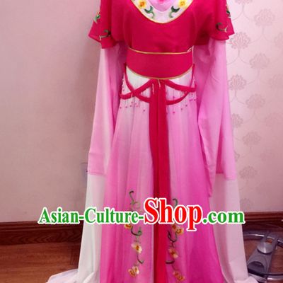 Chinese Yue Opera Costumes Huang Mei Opera Costume Complete Set for Women