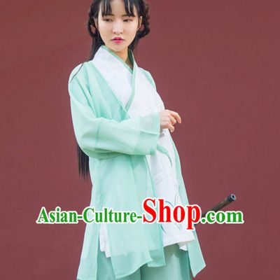 Asian Traditional High Quality Hanfu Han Dynasty Clothes Costume Costumes Complete Set for Women Girls Children Adults