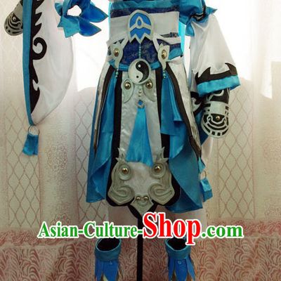 China High Quality Costume Cosplay Taoist Archer Costume Avatar Costumes Wonderflex Knight Armorsuit Leather Metal Fantasy Armoury Complete Set