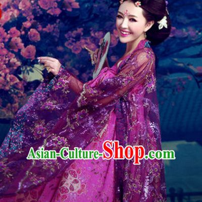 Traditional Chinese Stage Dancing Costume Chinese Classical Dance Costumes Complete Set for Women
