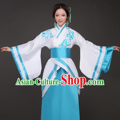Traditional Chinese Hanfu Women Clothes CLassical Dress Complete Set