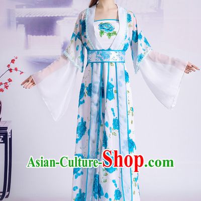 Traditional Chinese Hanfu Women Clothes CLassical Dress Complete Set
