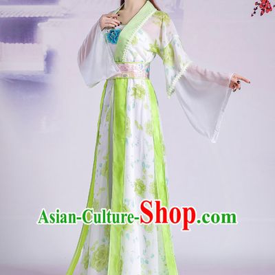 Traditional Chinese Hanfu Women Clothes CLassical Dress Complete Set