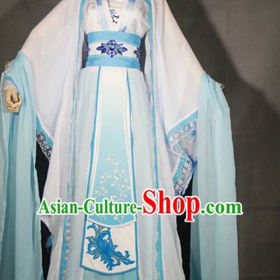 Royal Palace Imperial Empress Hanfu Hanzhuang Han Fu Han Clothing Traditional Chinese Dress National Costume Complete Set for Women or Girls