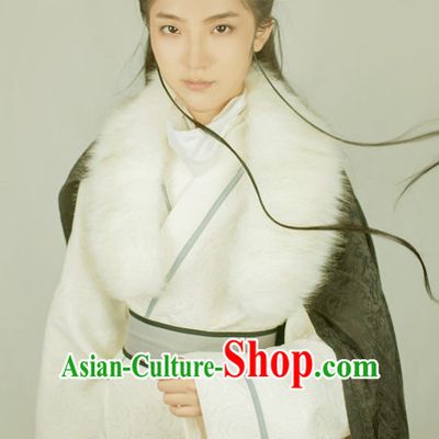Ancient Wise Person Hanfu Hanzhuang Han Fu Han Clothing Traditional Chinese Dress National Costume Complete Set for Men or Boys