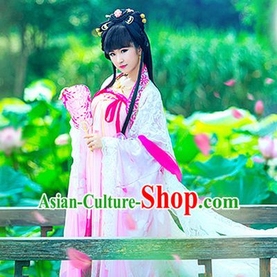 Ancient China Princess Garment Traditional Imperial Queen Costumes High Quality Chinese Empress National Costumes and Accessories Complete Set for Women