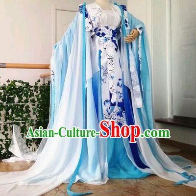 Ancient Chinese Empress Imperial Dresses Hanzhuang Han Fu Han Clothing Traditional Chinese Dress Hanfu National Costume Complete Set for Women