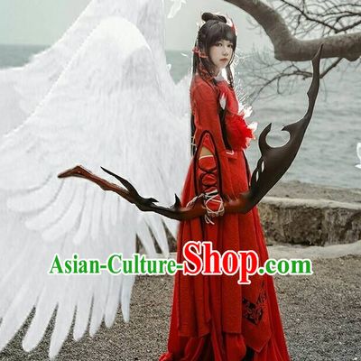 Ancient Chinese Wedding Dresses Hanzhuang Han Fu Han Clothing Traditional Chinese Dress Hanfu National Costume Complete Set for Women