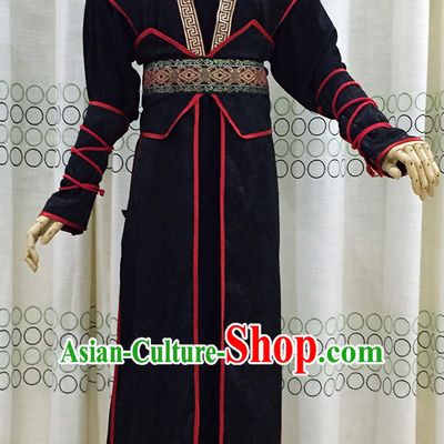 Ancient Chinese Style Halloween Cosplay Cos Fighter Knight Complete Set for Men