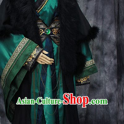 Chinese Classical Prince Royal Hanfu Han Fu Clothes Complete Set for Men