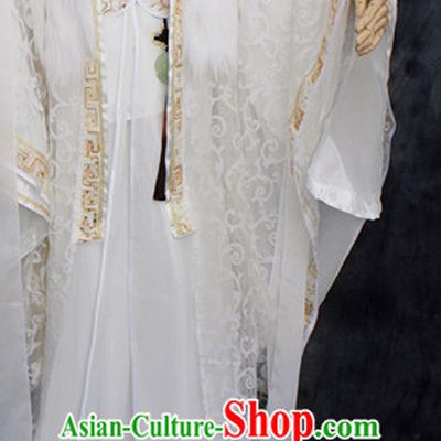 Chinese Classical Prince Imperial Dresses Hanfu Han Fu Complete Set for Men