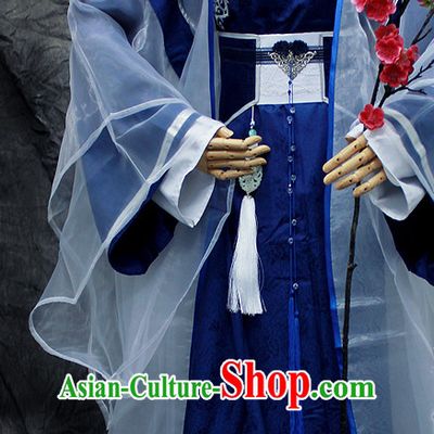 Chinese Classical Emperor Imperial Dresses Hanfu Han Fu Complete Set for Men