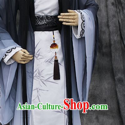 Chinese Classical Emperor Imperial Robe Clothes Hanfu Han Fu Complete Set for Men