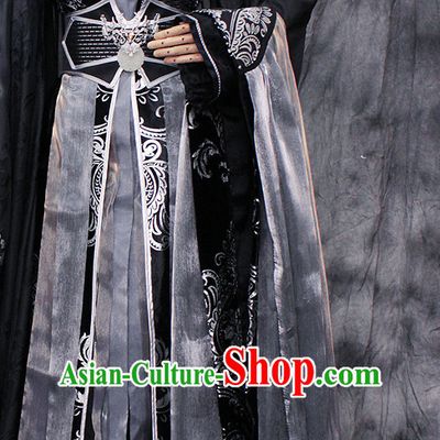 Ancient Chinese Imperial Emperor Hanfu Han Fu Clothes Complete Set for Men