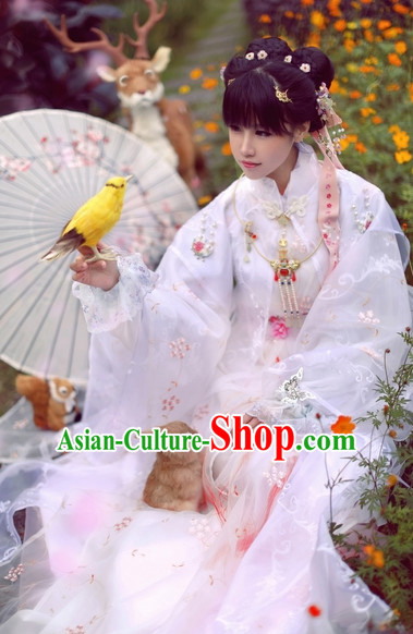 Top Chinese Ancient Costumes Theater and Reenactment Costumes and Headgear Complete Set for Women Top Chinese Ancient Costumes Theater and Reenactment Costumes and Headgear Complete Set for Women
