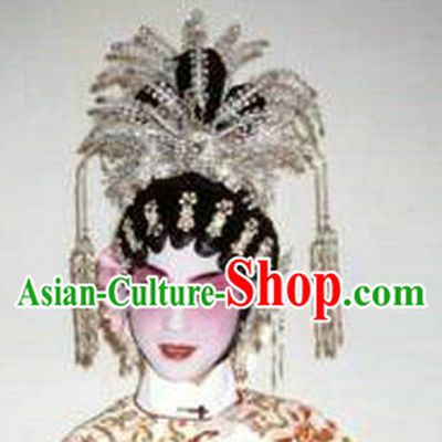 Handmade Chinese Cantonese Opera Phoenix Hair Decorations Headpieces for Women