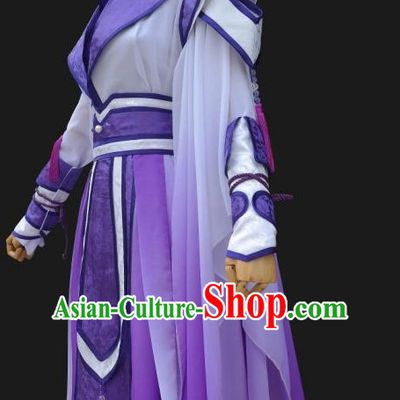 Chinese Classical Swordswoman Costumes Complete Set