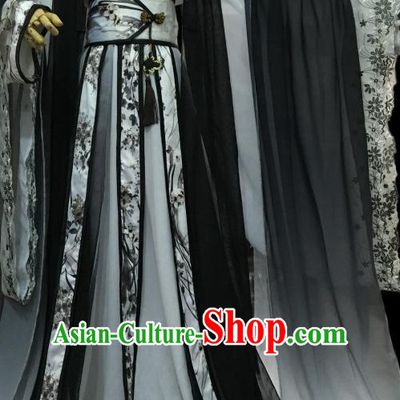 Chinese Traditional Princess Clothing Complete Set