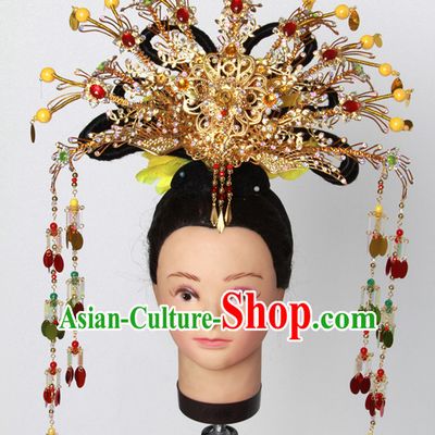 Chinese Princess Hair Headwear Crowns Hats Headpiece Hair Accessories Jewelry
