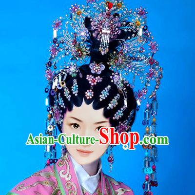 Chinese Princess Phoenix Hair Headwear Crowns Hats Headpiece Hair Accessories Jewelry