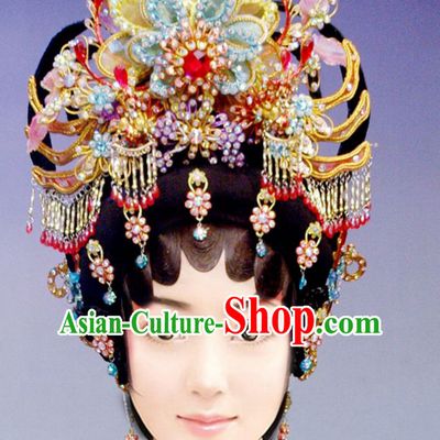 Chinese Princess Phoenix Hair Headwear Crowns Hats Headpiece Hair Accessories Jewelry
