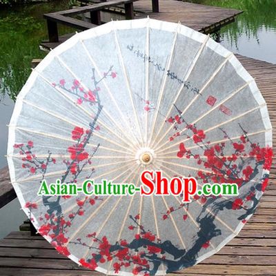 Asian Dance Umbrella China Handmade Traditional Painting Umbrellas Stage Performance Umbrella Dance Props