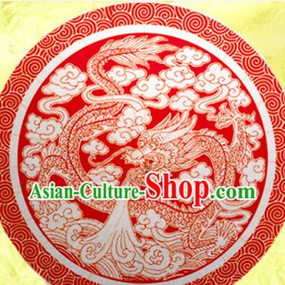 Traditional Rainproof Handmade Chinese Bridal Oil Paper Umbrellas China Dance Umbrella Stage Performance Umbrella Dancing Props