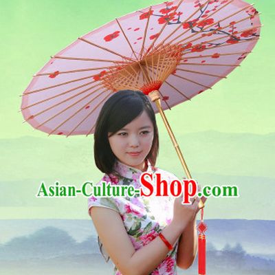 Traditional Rainproof Handmade Chinese Classic Oil Paper Umbrellas China Dance Umbrella Stage Performance Umbrella Dancing Props