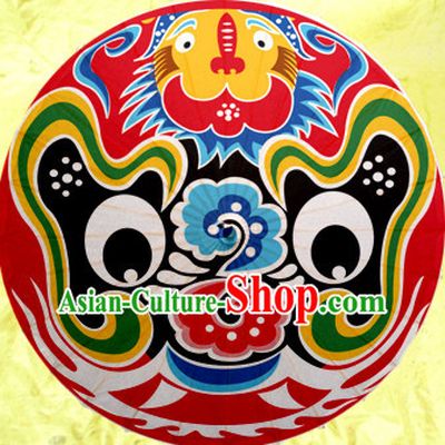 Traditional Rainproof Handmade Chinese Classic Oil Paper Umbrellas China Dance Umbrella Stage Performance Umbrella Dancing Props