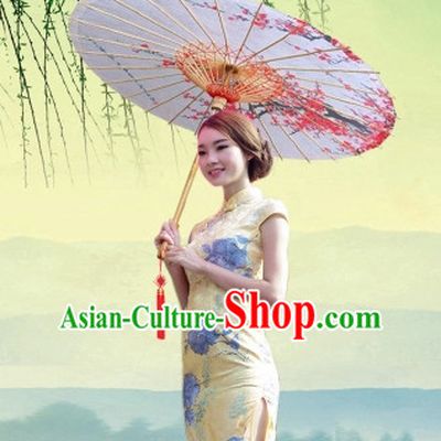 Traditional Rainproof Handmade China Dance Umbrella Stage Performance Umbrella Dancing Props