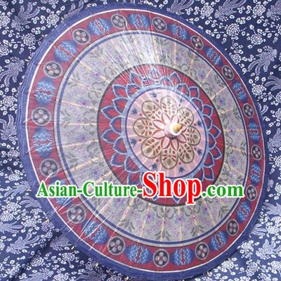 Traditional Rainproof Handmade China Dance Umbrella Stage Performance Umbrella Dancing Props