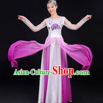Chinese Fan Dance Costume Dance Costumes for Women