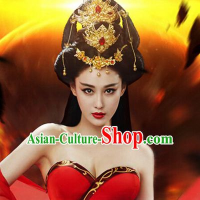 Chinese Ancient Beauty Headpieces Hair Ornaments Set