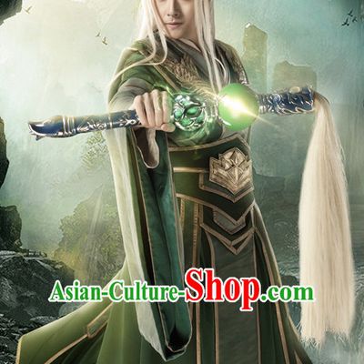 Chinese Ancient Swordsman Hanfu Clothes Film Superhero Costumes Traditional Knight Costume Complete Set