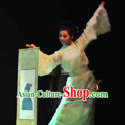 China Ancient Tang Dynasty Opera Costume Drama Stage Costumes Complete Set