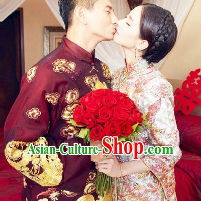 Top Traditional Chinese Phoenix Embroidered Wedding Dresses for Brides