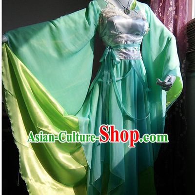 Ancient Chinese Royal Costumes Flower Costume Traditional Chinese Fairy Hanfu Han Fu Costumes Ancient Cosplay Complete Set