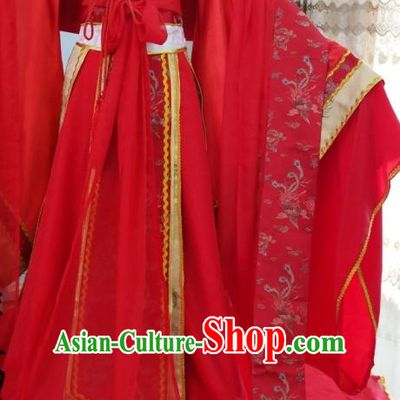 Chinese Hanfu Hakama Traditional Dress Quju Supreme Chinese Costume Ancient Chinese Costume Complete Set