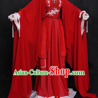 Chinese Hanfu Hakama Traditional Dress Quju Supreme Chinese Costume Ancient Chinese Costume Complete Set