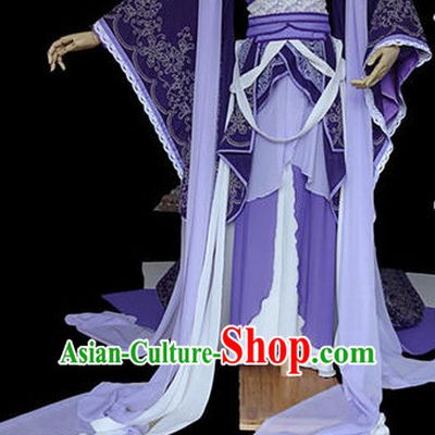 Chinese Hanfu Hakama Traditional Princess Dress Quju Supreme Chinese Costume Ancient Chinese Costume Complete Set