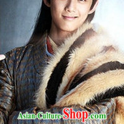 Chinese Ancient Men Black Wigs