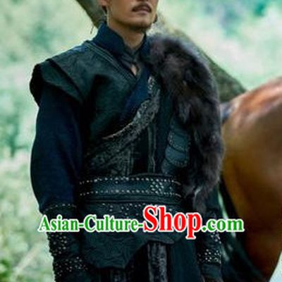 Chinese Ancient Knight Clothes Suit Complete Set