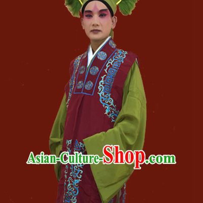 Chinese Opera Beijing Opera Peking Opera Costume Embroidered Robe Hua Dan Opera Costumes and Headdress Complete Set