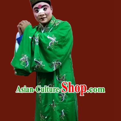 Chinese Opera Beijing Opera Peking Opera Costume Embroidered Robe Hua Dan Opera Costumes and Headdress Complete Set