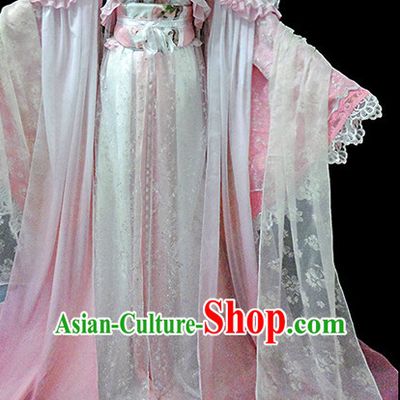 Chinese Women Royal Hanbok Kimono Stage Opera Costume Dresses Costume Ancient Cosplay Complete Set