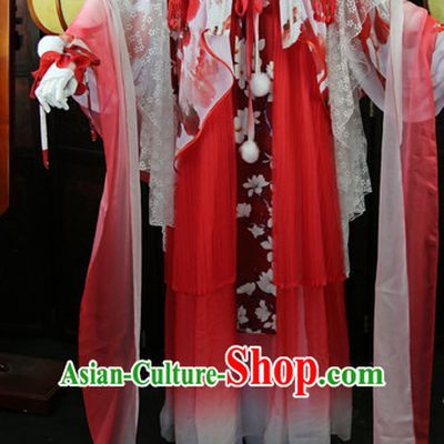 Chinese Traditional Princess Royal Stage Hanfu Hanbok Kimono Costume Dresses Costume Ancient Garment Complete Set