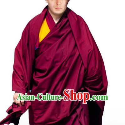 Tibetan Monk Shawl Clothing Complete Set for Men