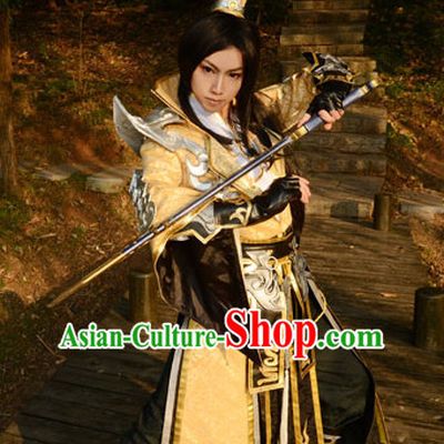 Special Ancient Chinese Heroine Armor Costumes Body Costume Dresses Complete Set